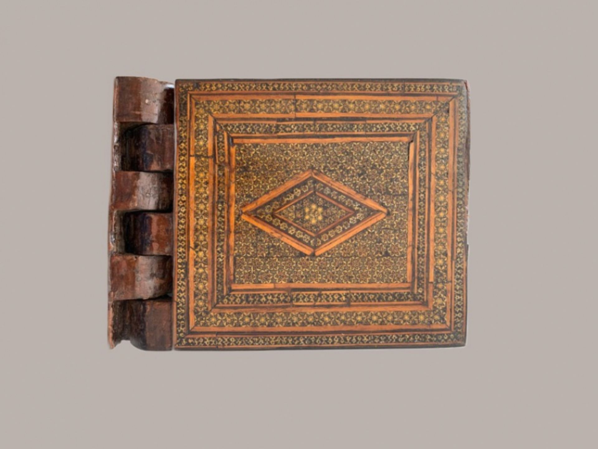 Beautifully decorated Ottoman Quran holder - Image 6 of 6