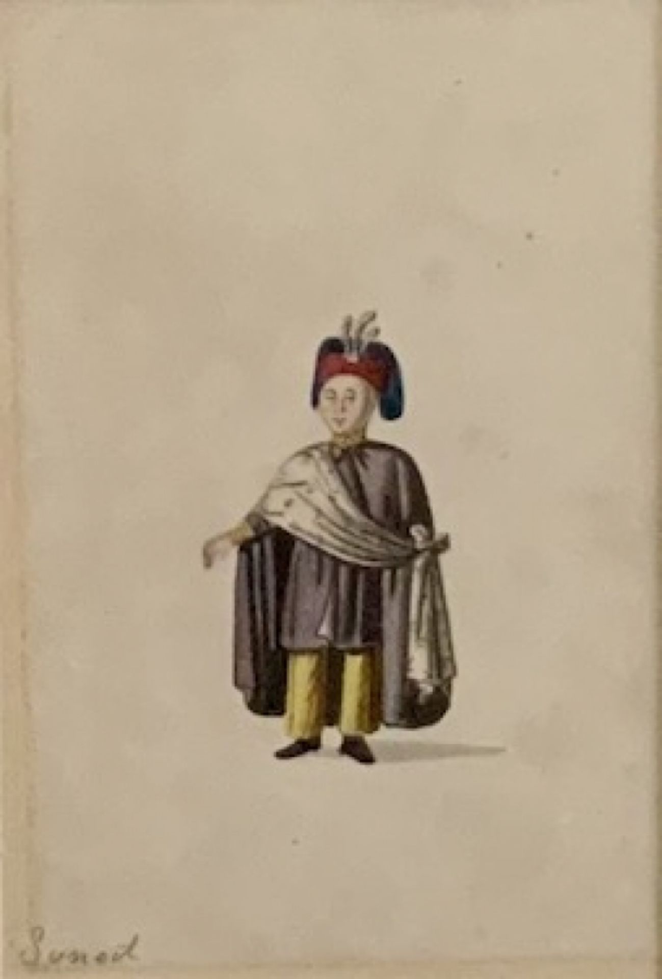 8 Ottoman watercolours by John Temple Leader, 19th century - Image 10 of 19