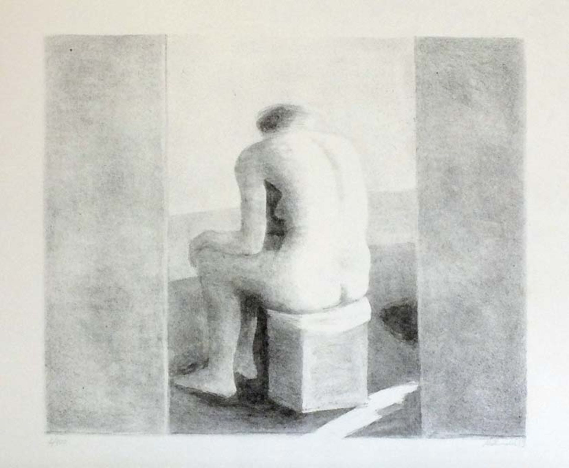 Möhwald, Otto - Zehn Lithographien6. Druck der Berliner Graphikpresse, 1989, Normalausgabe.