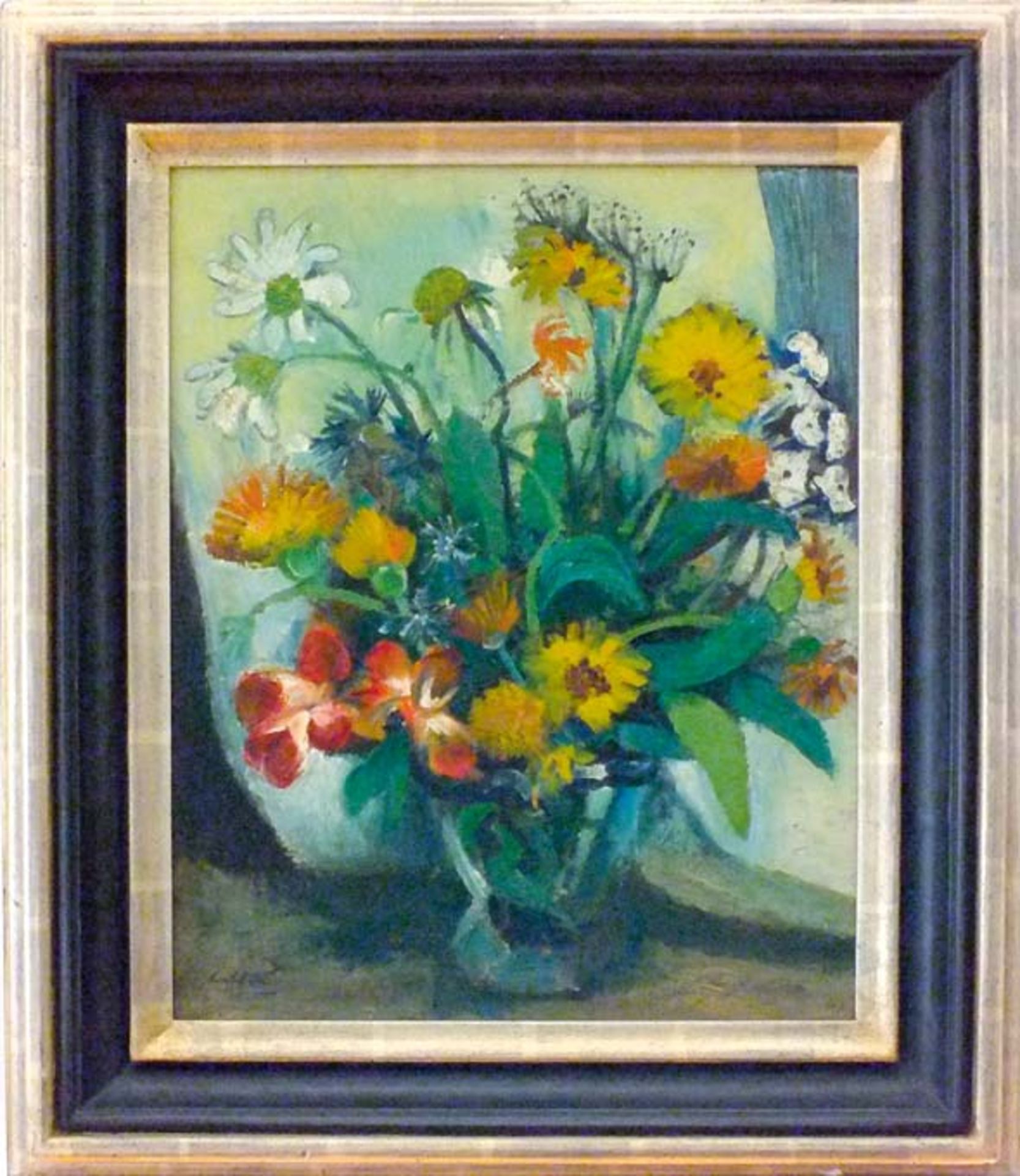 Kuhfuss, Paul. Blumenstilleben in Vase