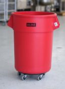 Uline XL Brute Container w/Dolly