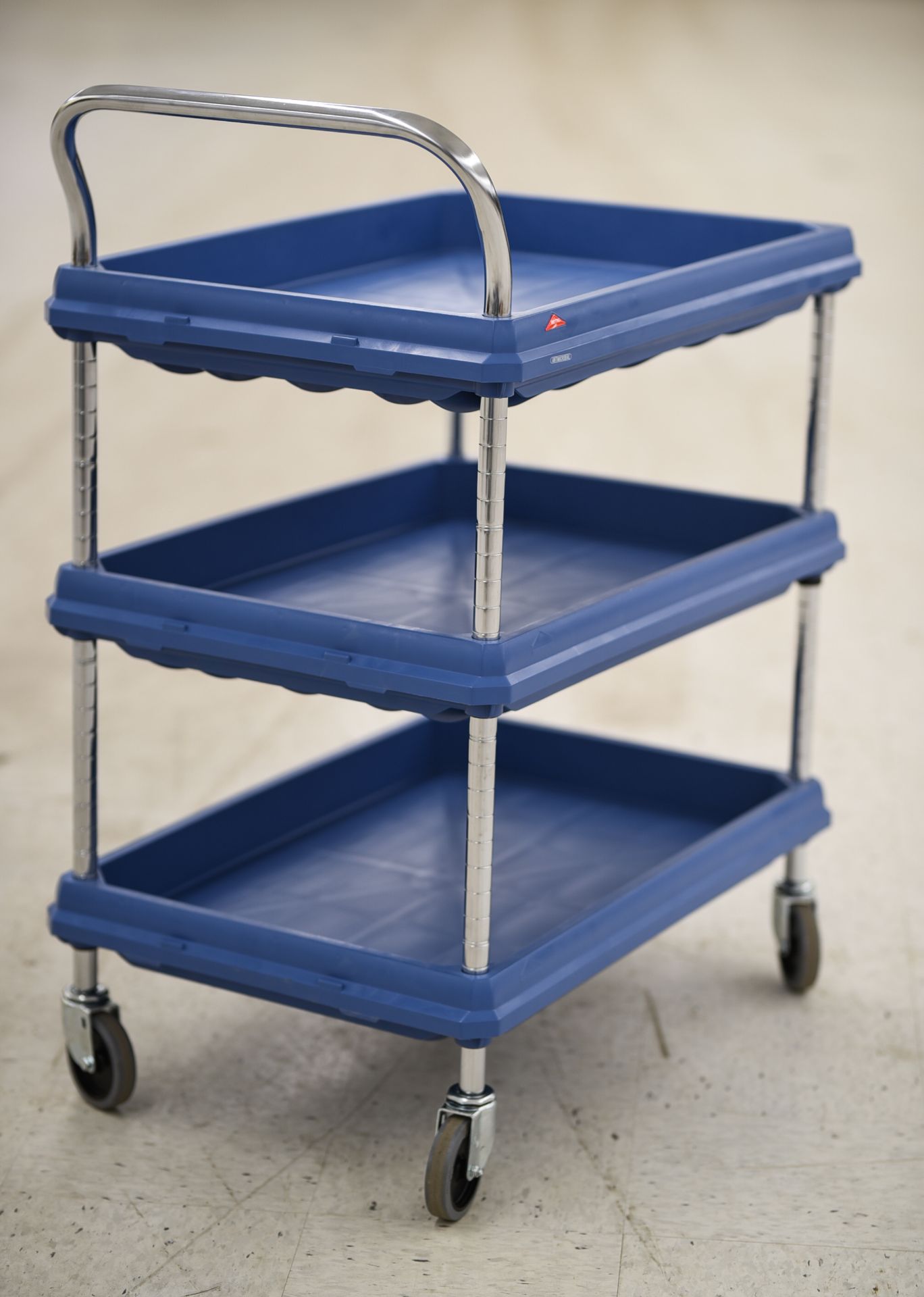 Metro Antimicrobial 3-Tier Rolling Cart - Image 3 of 3