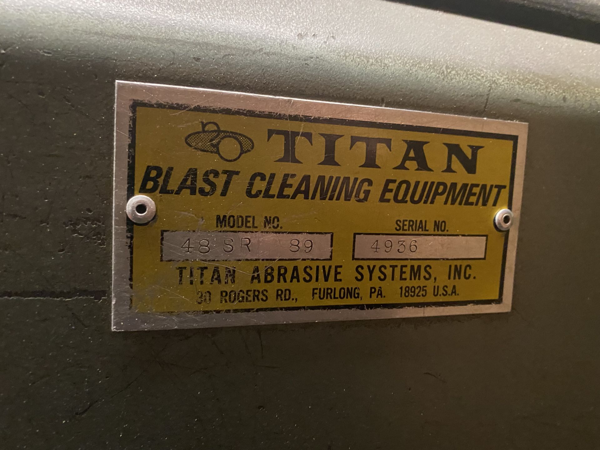 Titan Sand Blaster Machine - Image 3 of 3