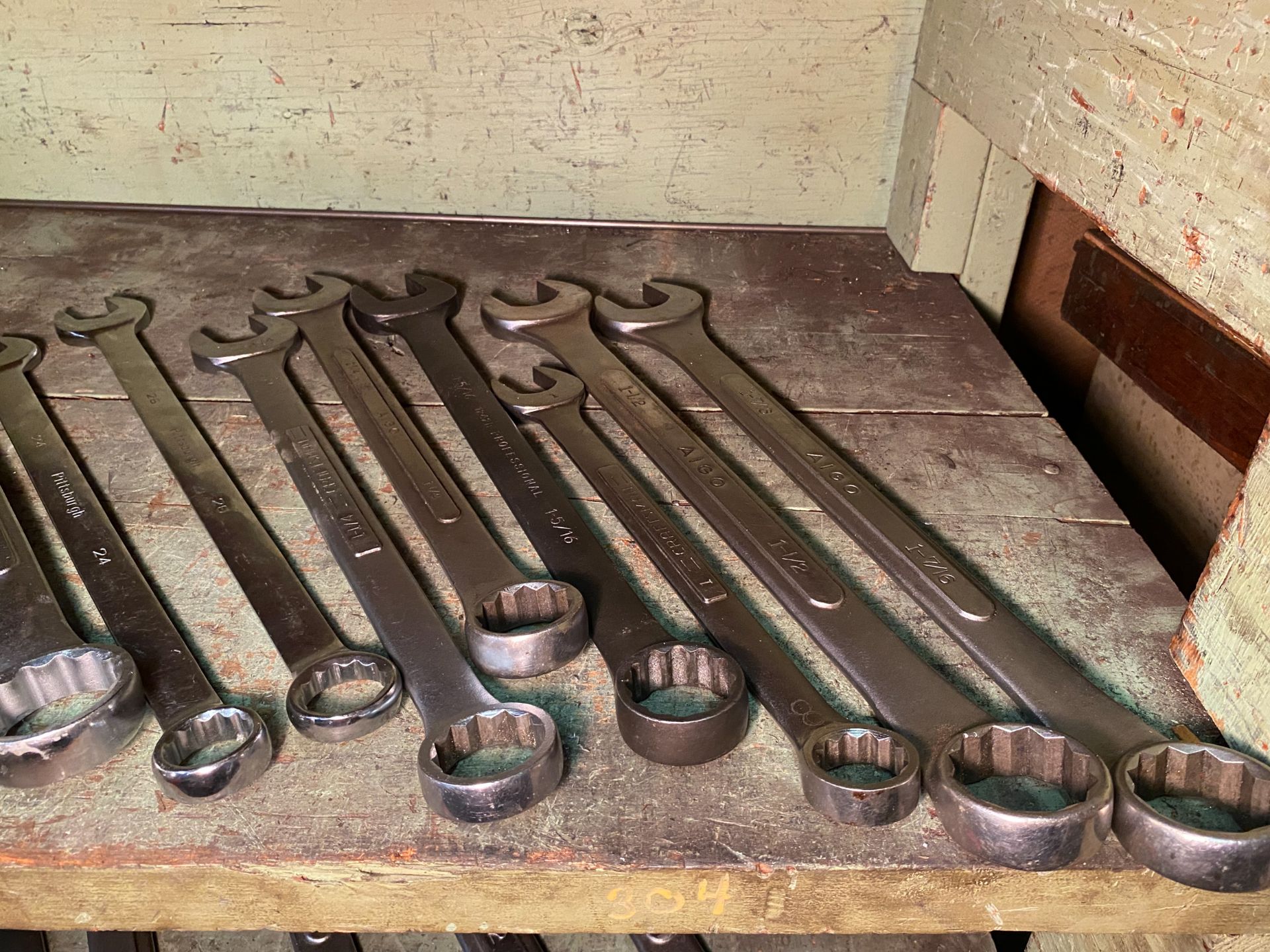 Shelf Lot- 13 Assorted Wrenches - Image 2 of 2