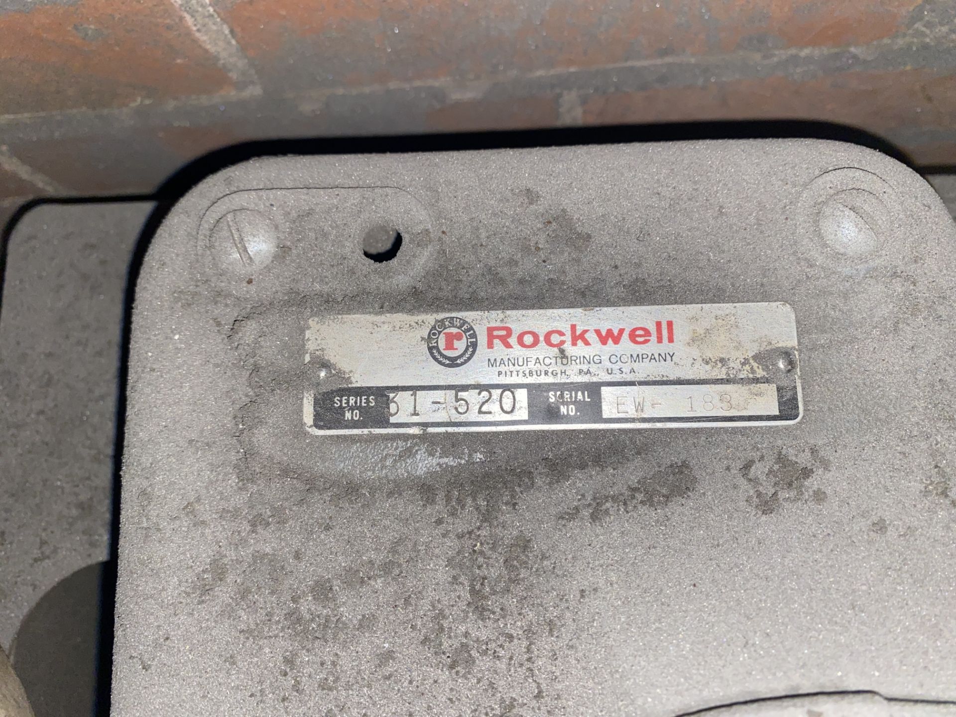 Rockwell- Vertical Belt Sander - Image 3 of 3