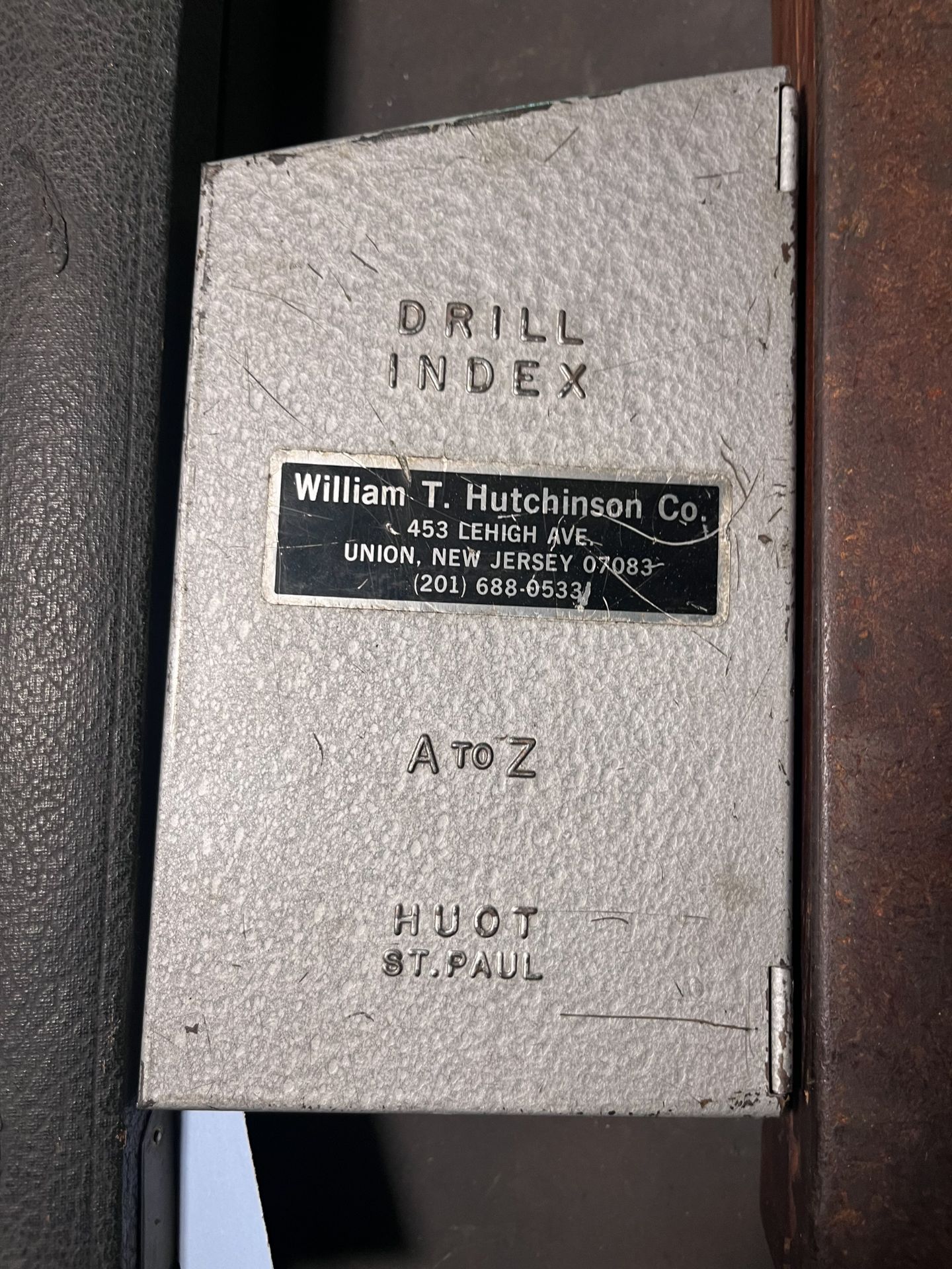 Incomplete Hutchinson Drill Index - Image 2 of 2