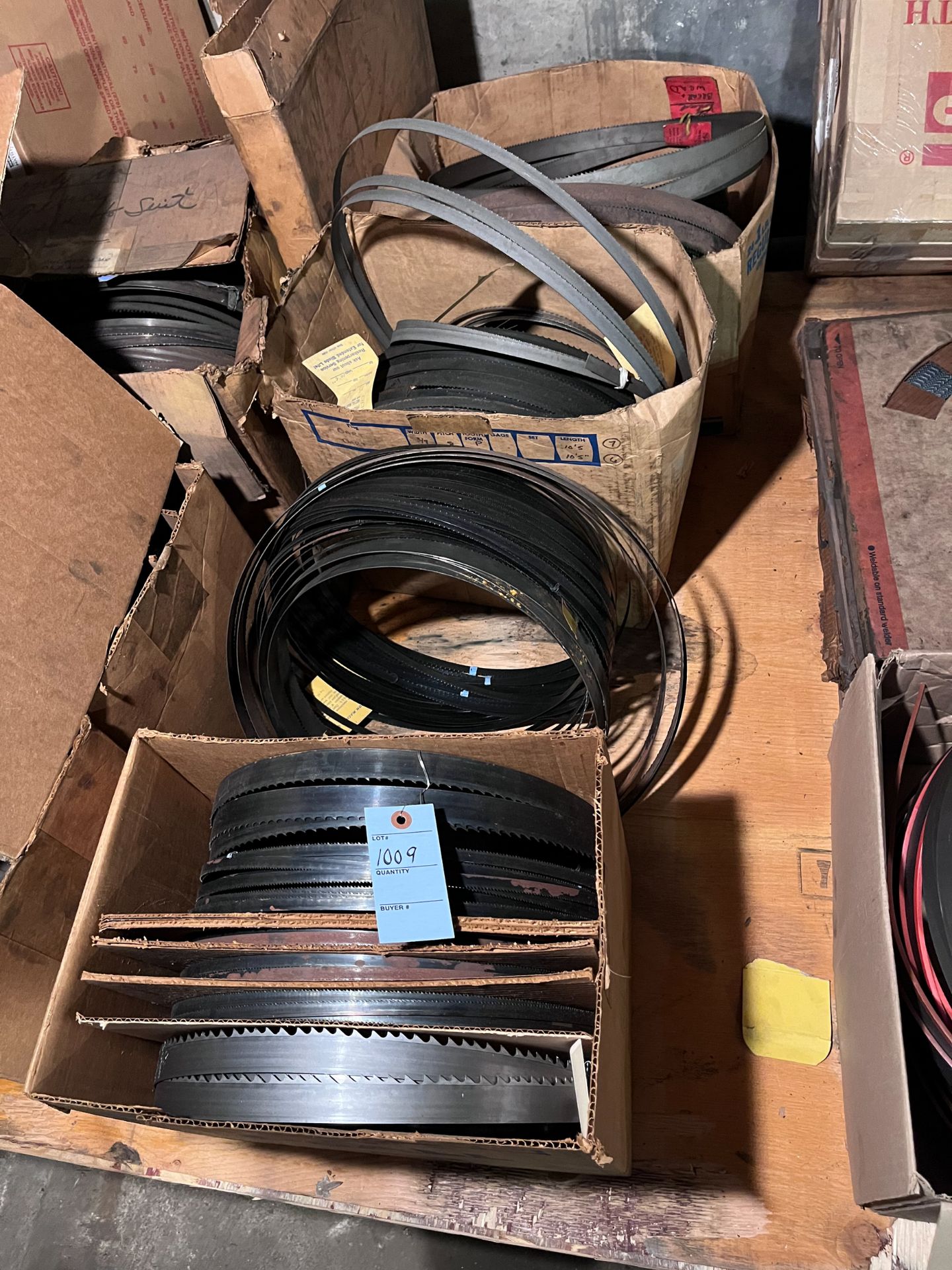 Large Lot of Assorted Band Saw Blades