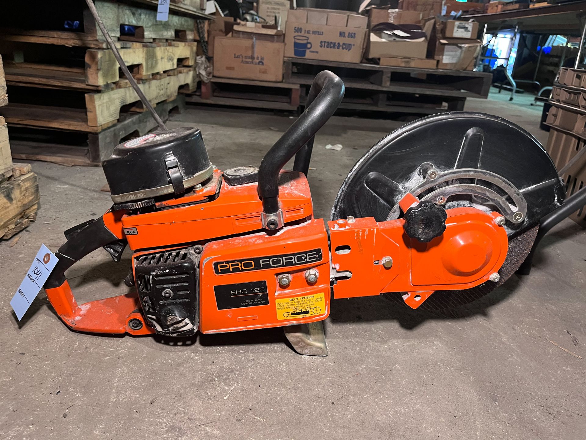 Pro Forge EHC 120 Gas Powered Concrete Saw - Image 2 of 2
