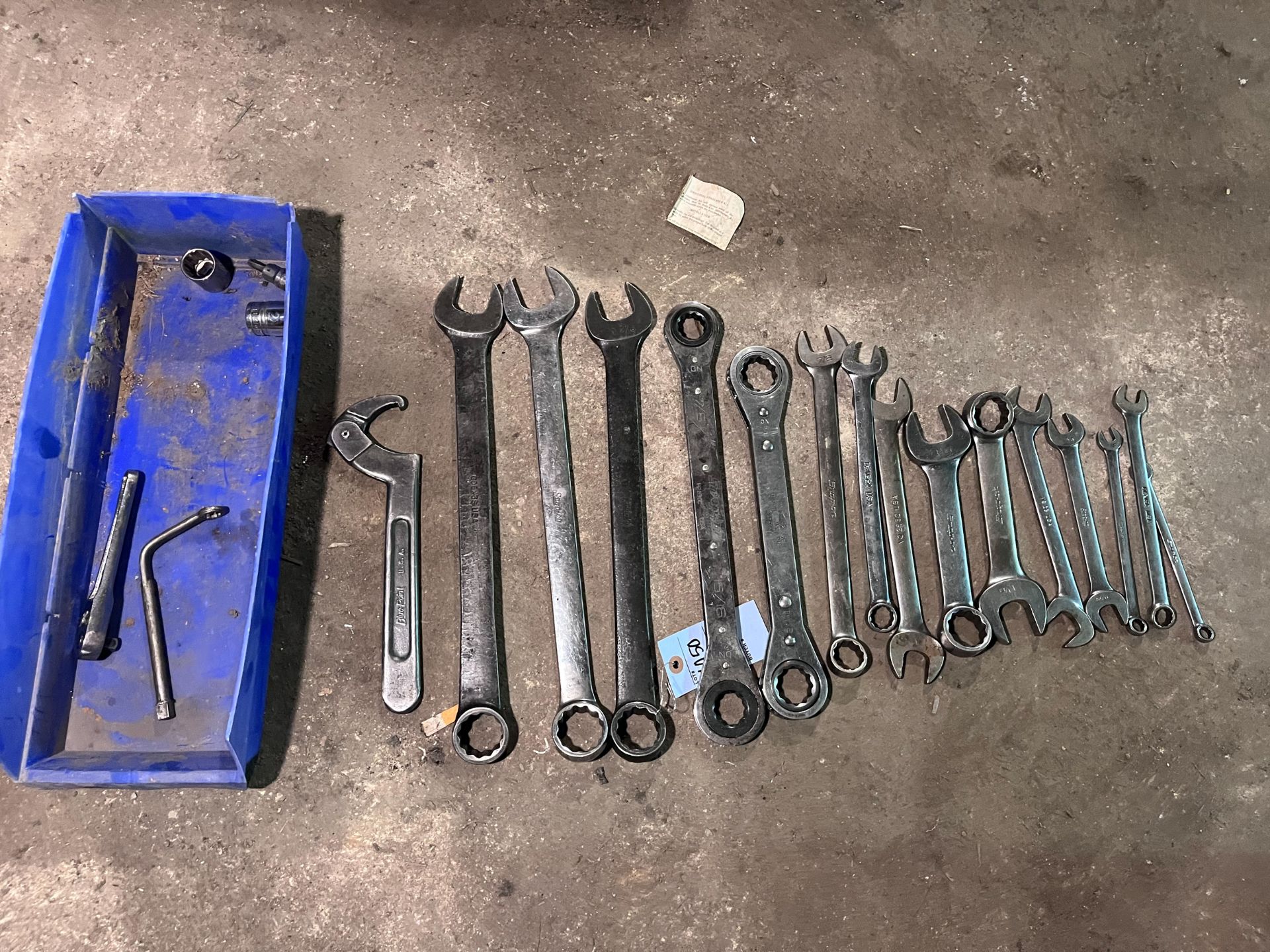 Lot of Assorted Large Combo Wrenches