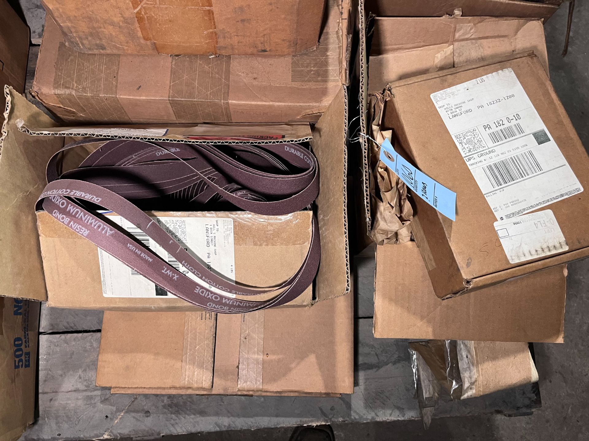 Large Lot of Assorted Abrasive Belts - Image 2 of 4