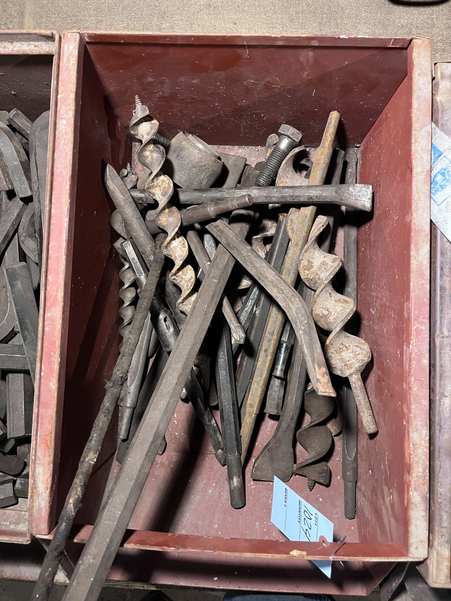 Large Assorted Hex Keys, Drill Bits, & Chisels - Image 2 of 2
