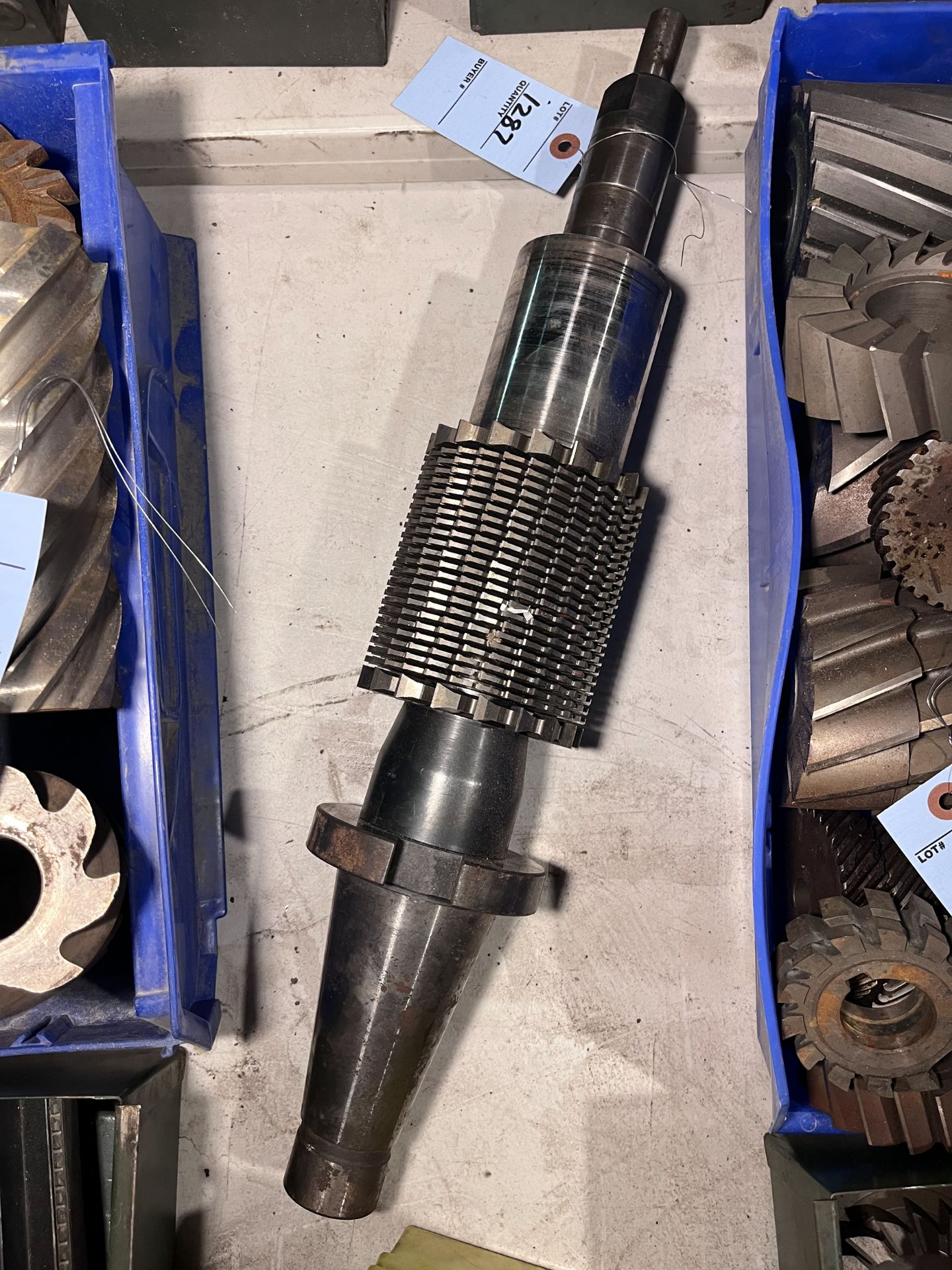 Milling Cutters on 50 Taper Milling Machine Arbor