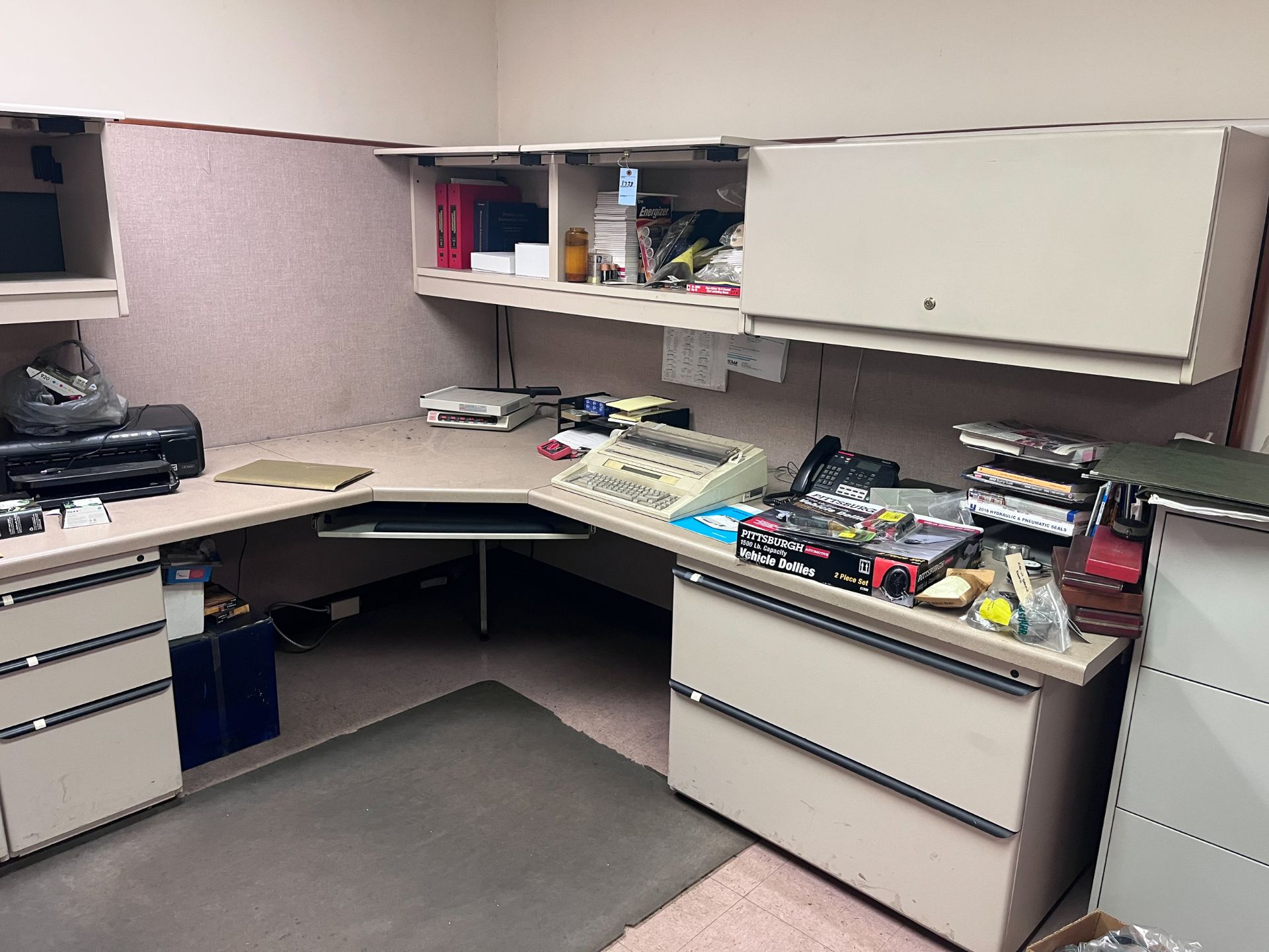 Office Divider Walls, Overhead Cabinets, & More - Image 2 of 3