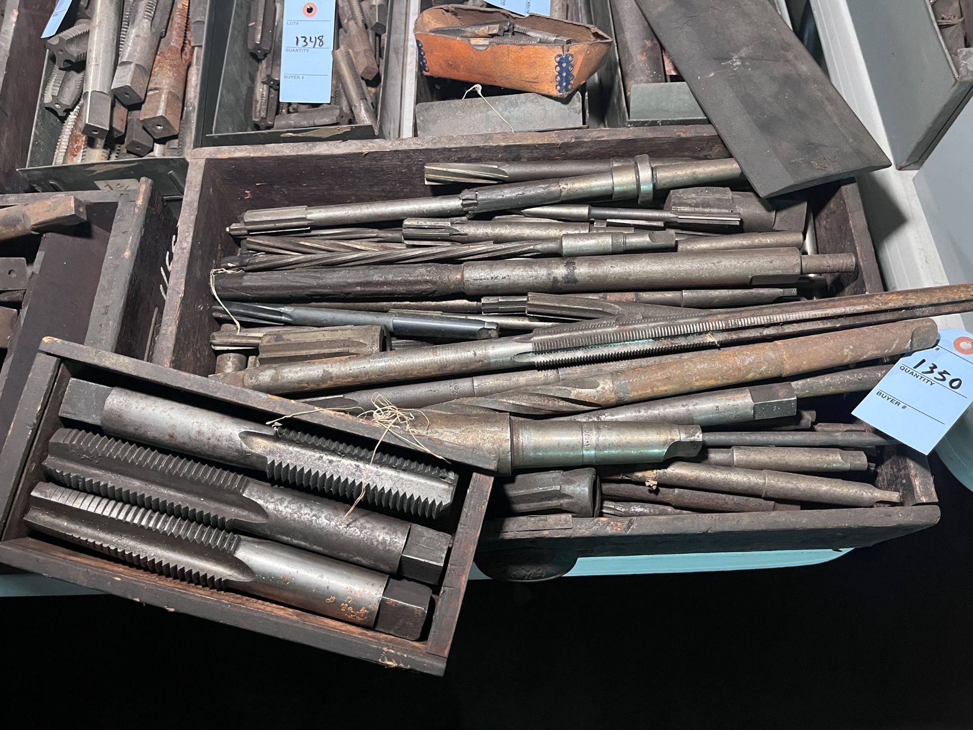 Large Lot- Assorted Reamers & Taps - Image 2 of 2