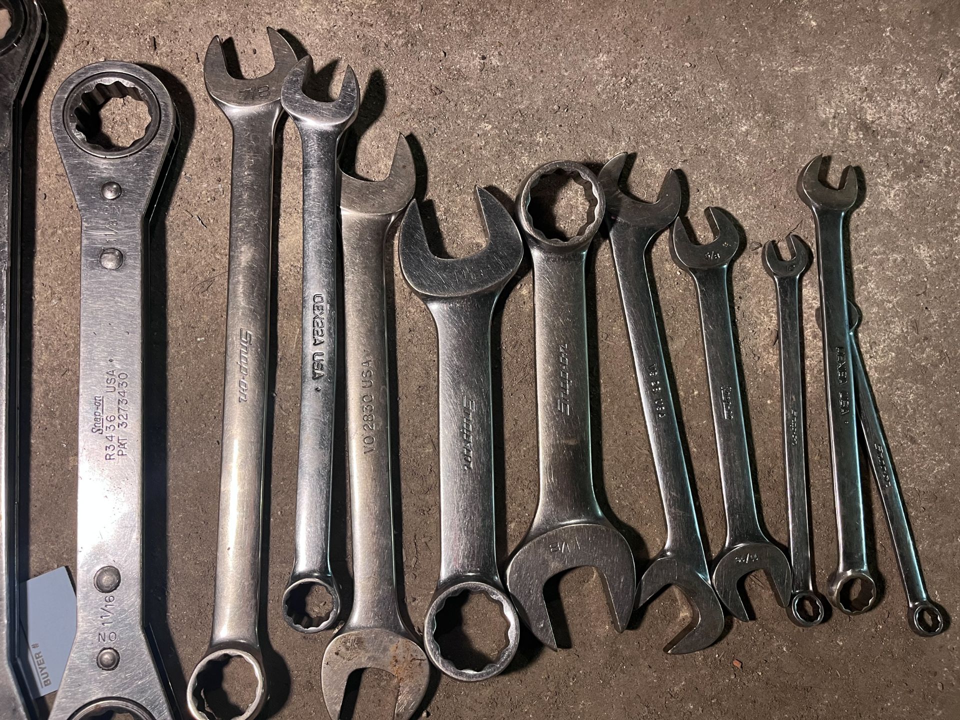 Lot of Assorted Large Combo Wrenches - Image 3 of 3