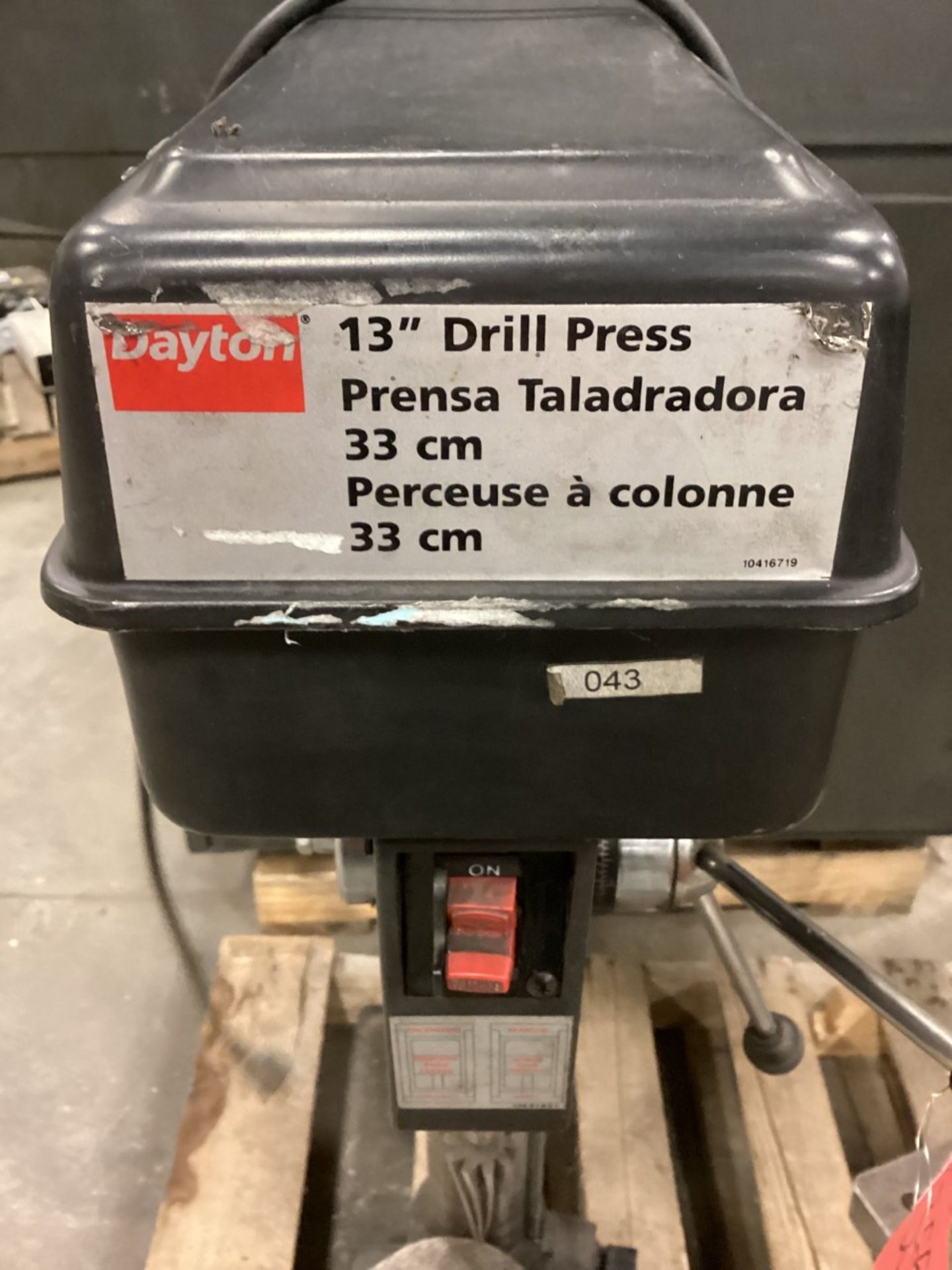 Dayton 3Z993C 13" Drill Press , 1 Phase - Image 6 of 6