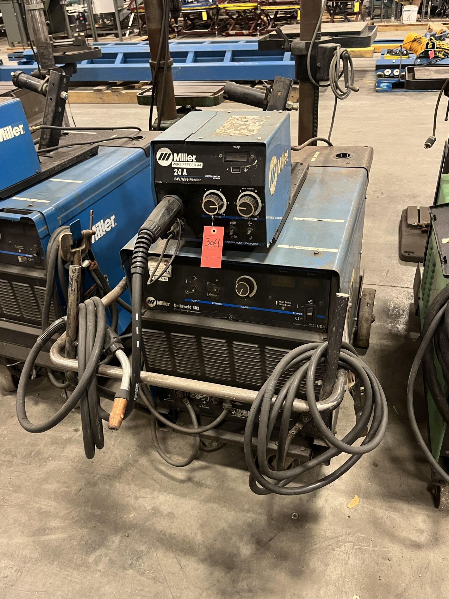 Miller Deltaweld 302 Welding Power Source & 24V - Image 2 of 3