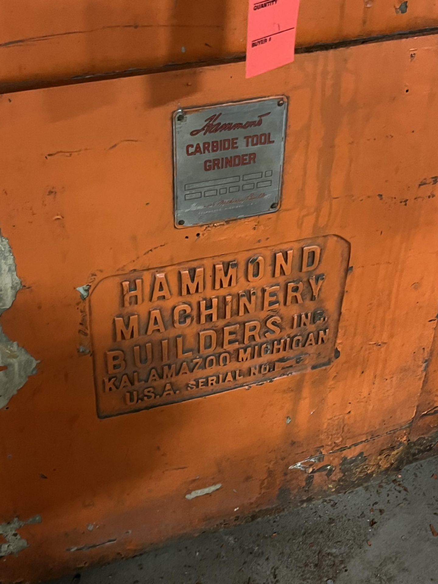 Hammond Carbide Tool Grinder - Image 2 of 3