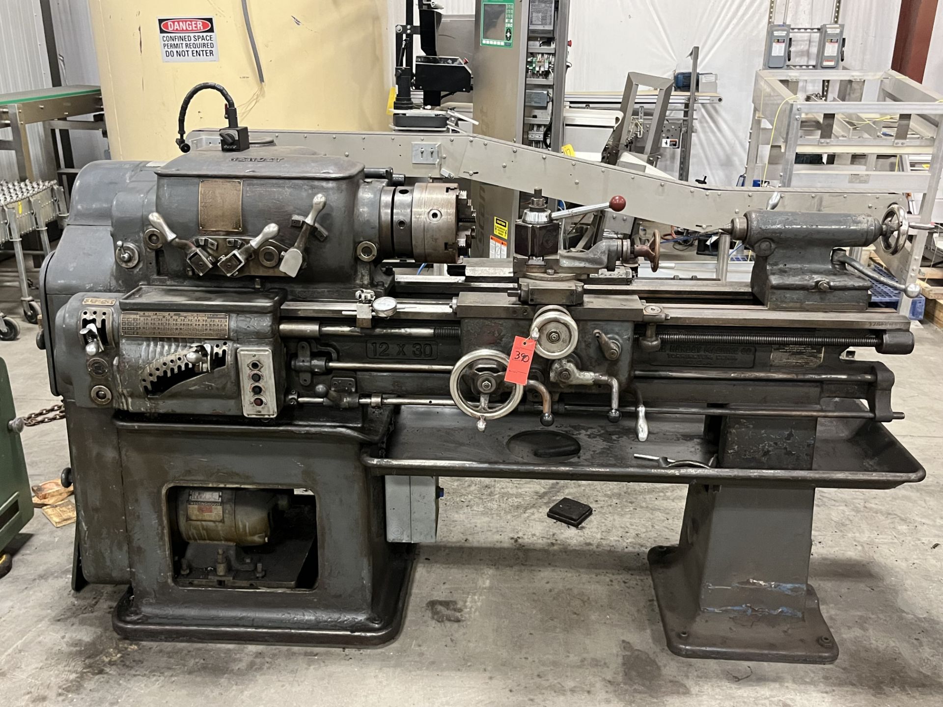 Hendey 12x30 Industrial Lathe