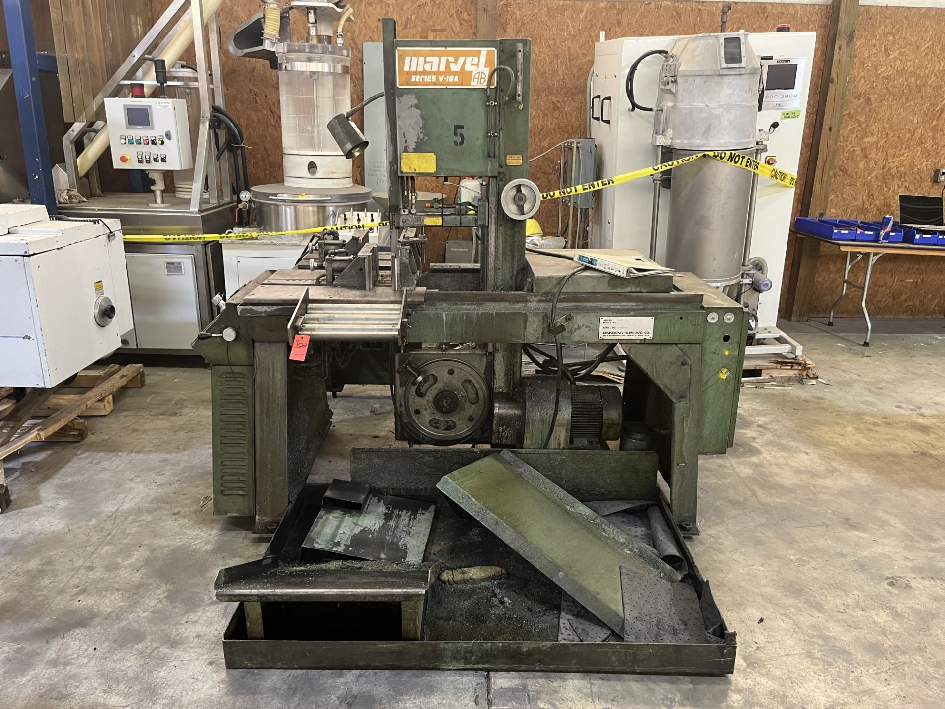 Armstrong-Blum Marvel V-10A Band Saw