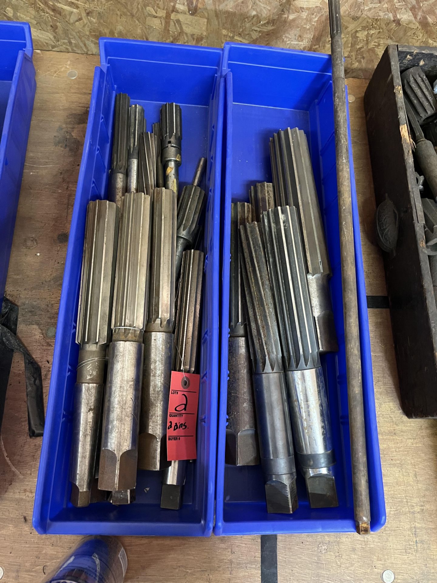 (2) Bins of Assorted Reamers