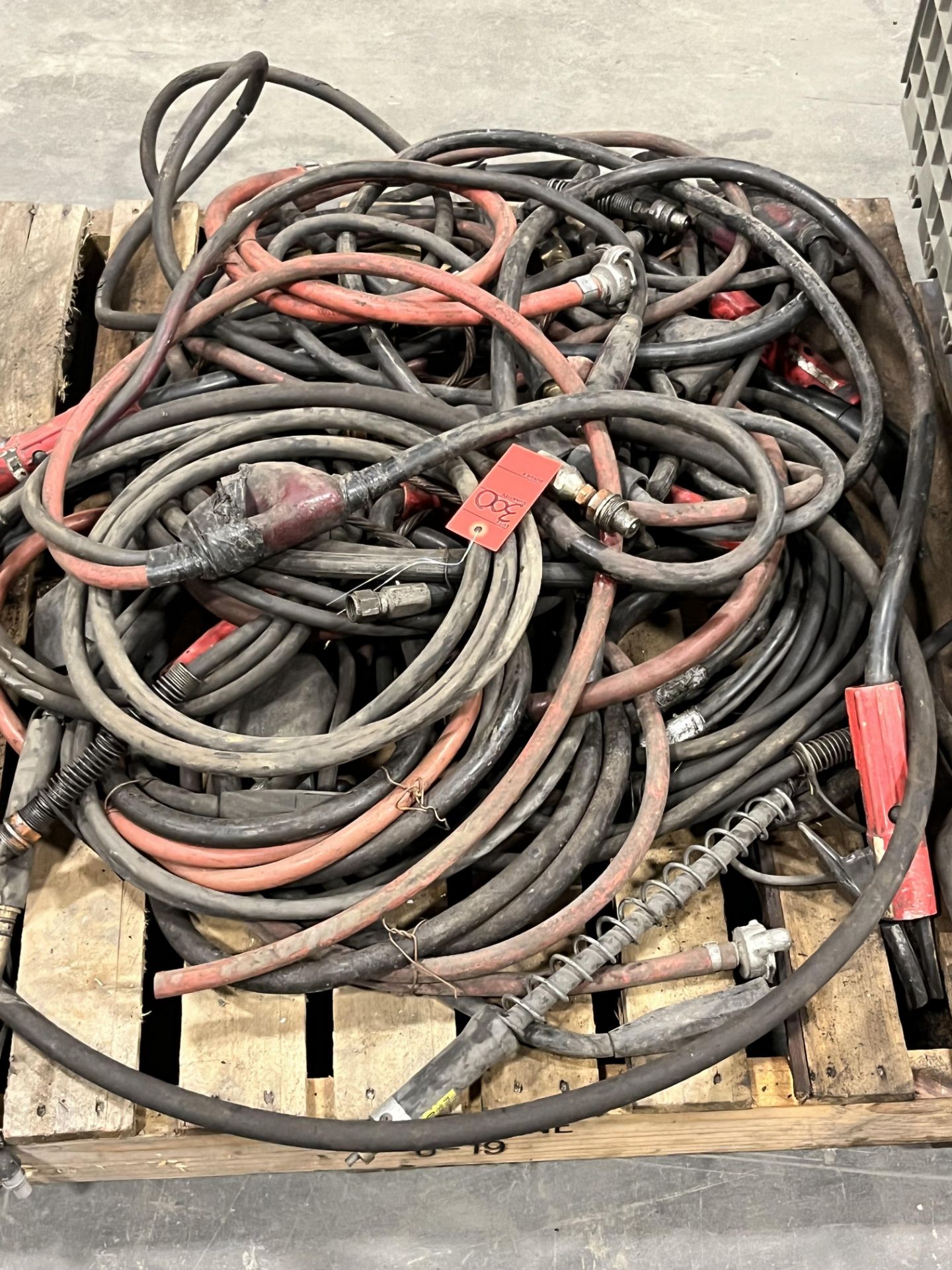 Skid Lot- Ground Leads, Torch, Gauges, Leads, More - Image 2 of 3