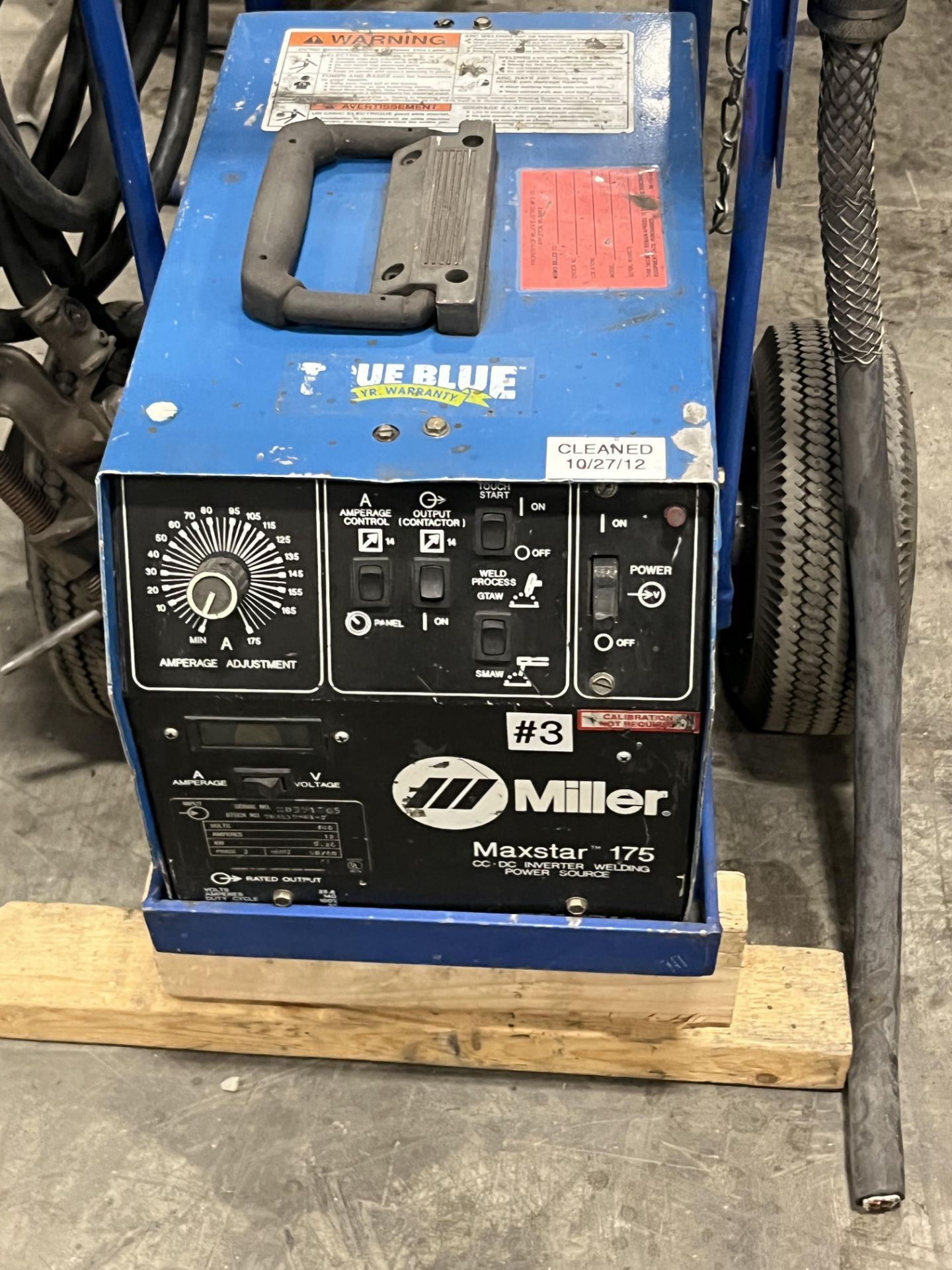 Miller Maxstar 175 Welding Power Source - Image 2 of 3