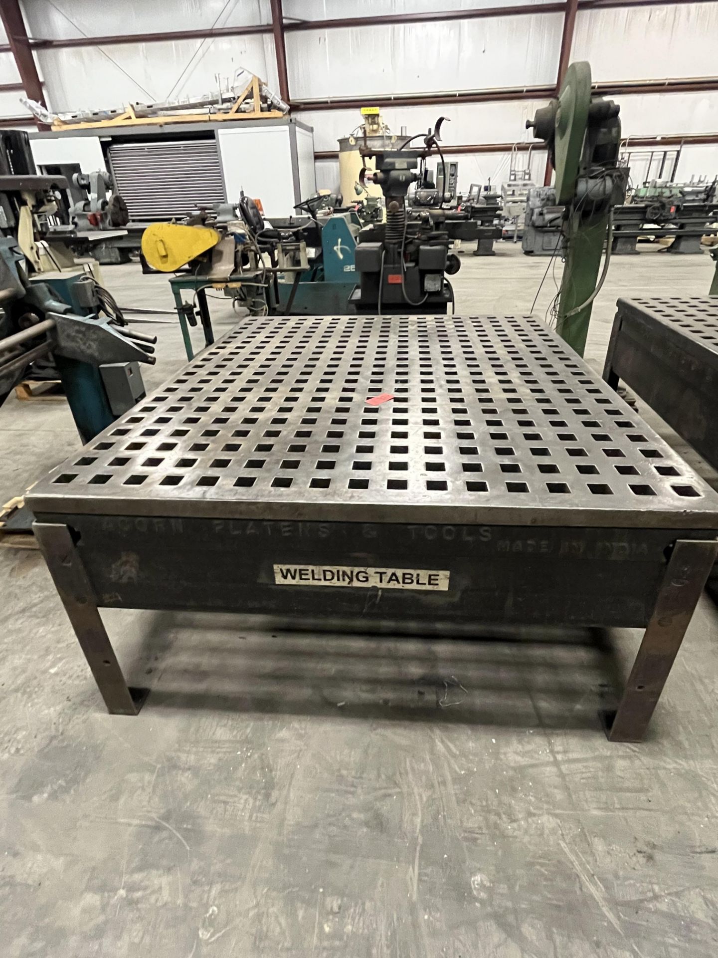 Acorn 5’x6’x30” Welding Table/Platen - Image 2 of 3