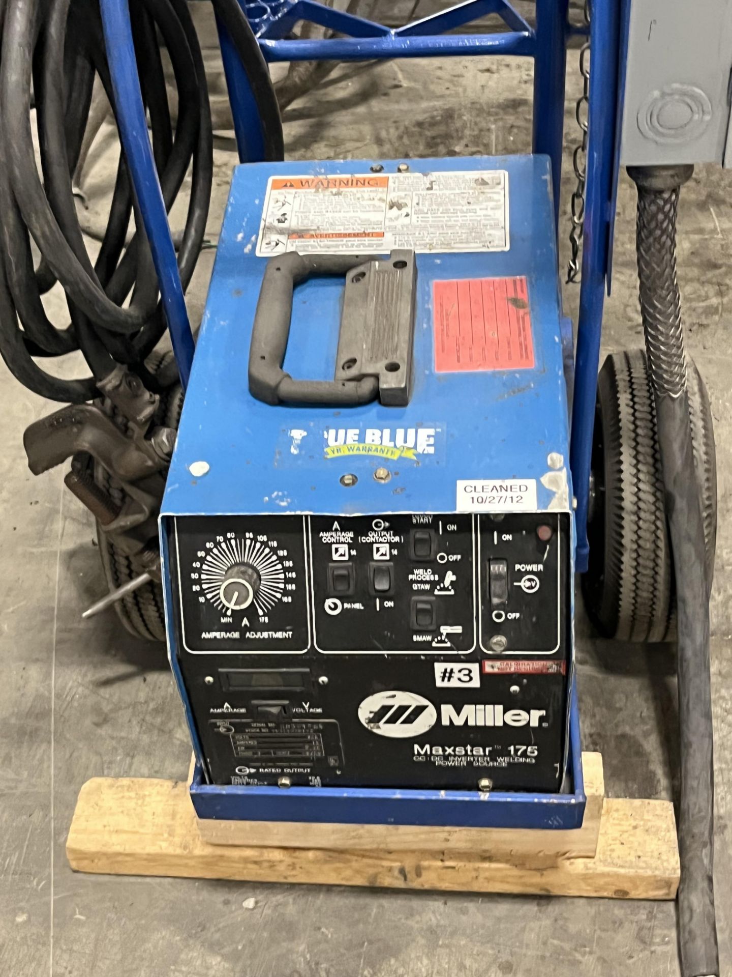 Miller Maxstar 175 Welding Power Source - Image 3 of 3