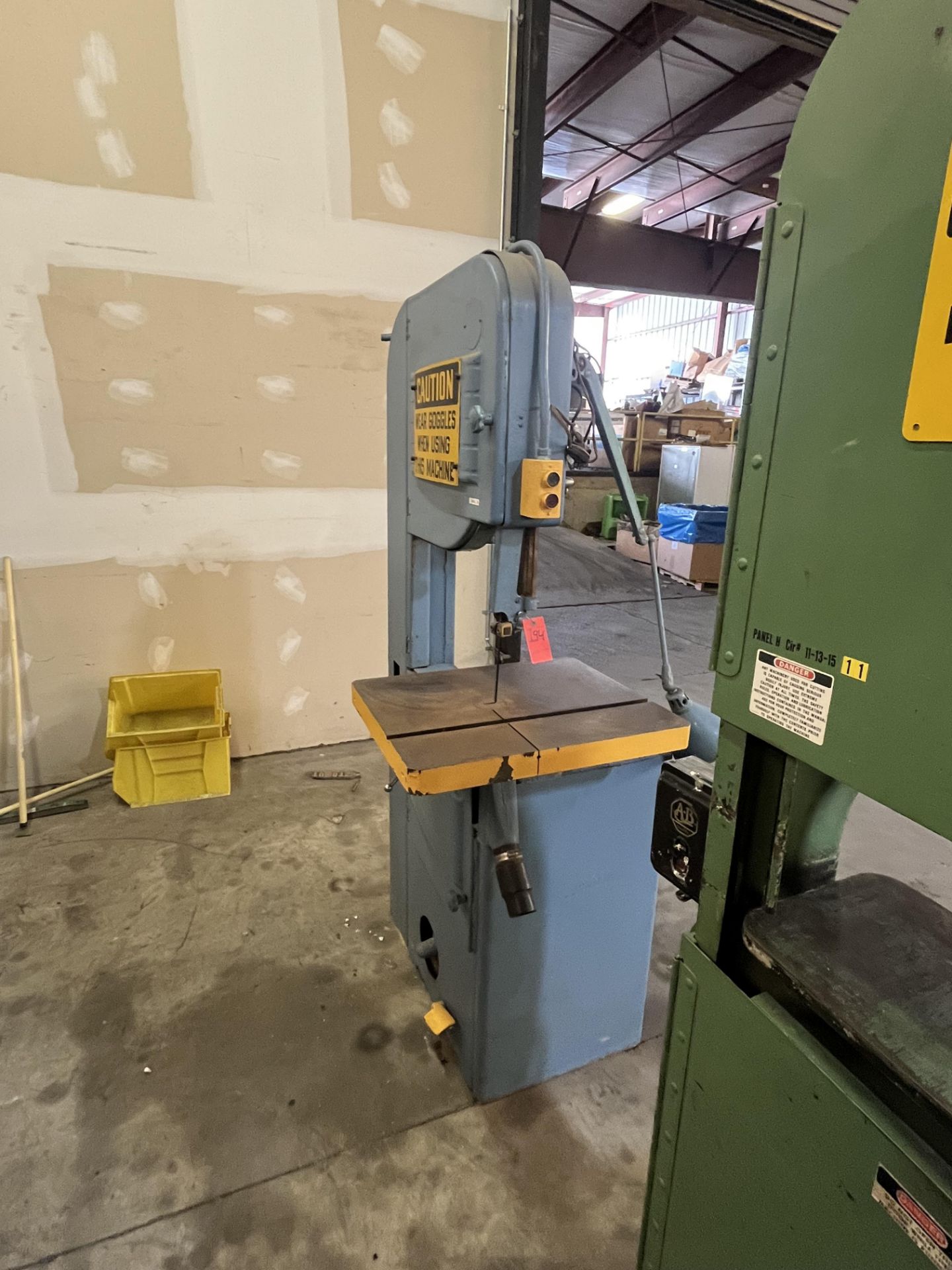 Rockwell 20” Vertical Band Saw - Image 3 of 3