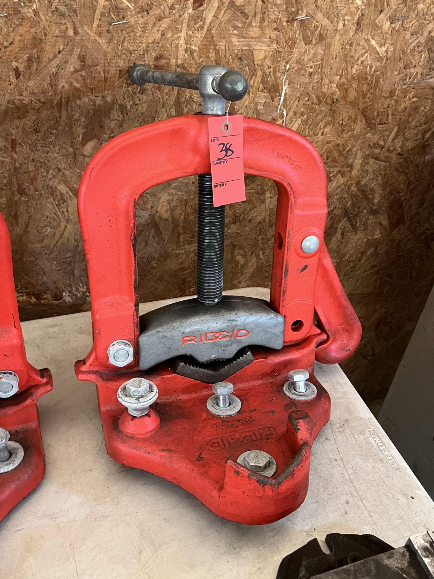 Ridgid No. 27A Bench Yoke Pipe Vise