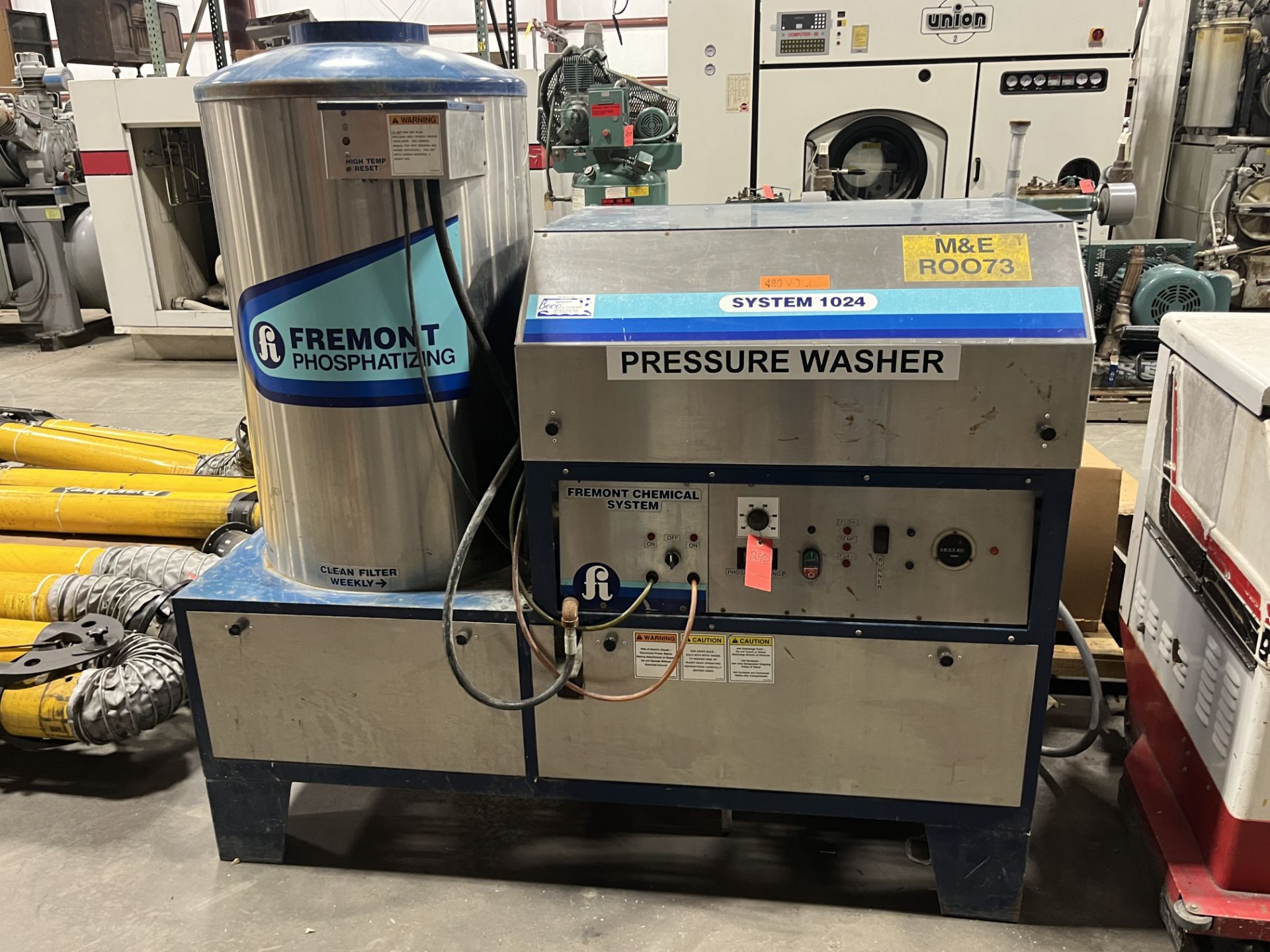 Fremont Phosphatizing System 1024 Hot Pressure Washer