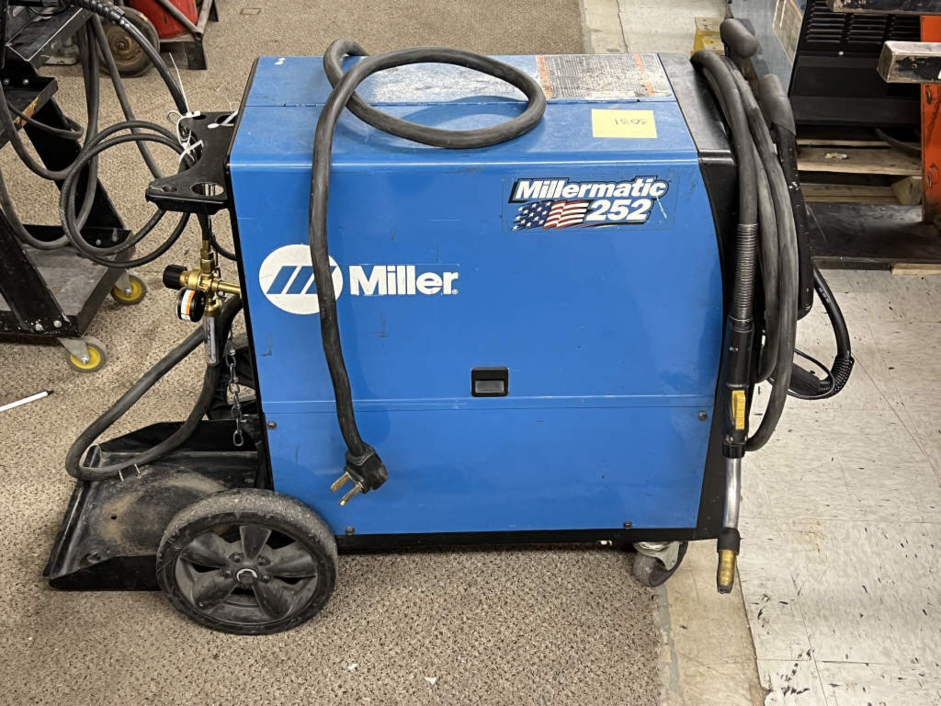 Miller Millermatic 252 on Rolling Cart - Image 2 of 5