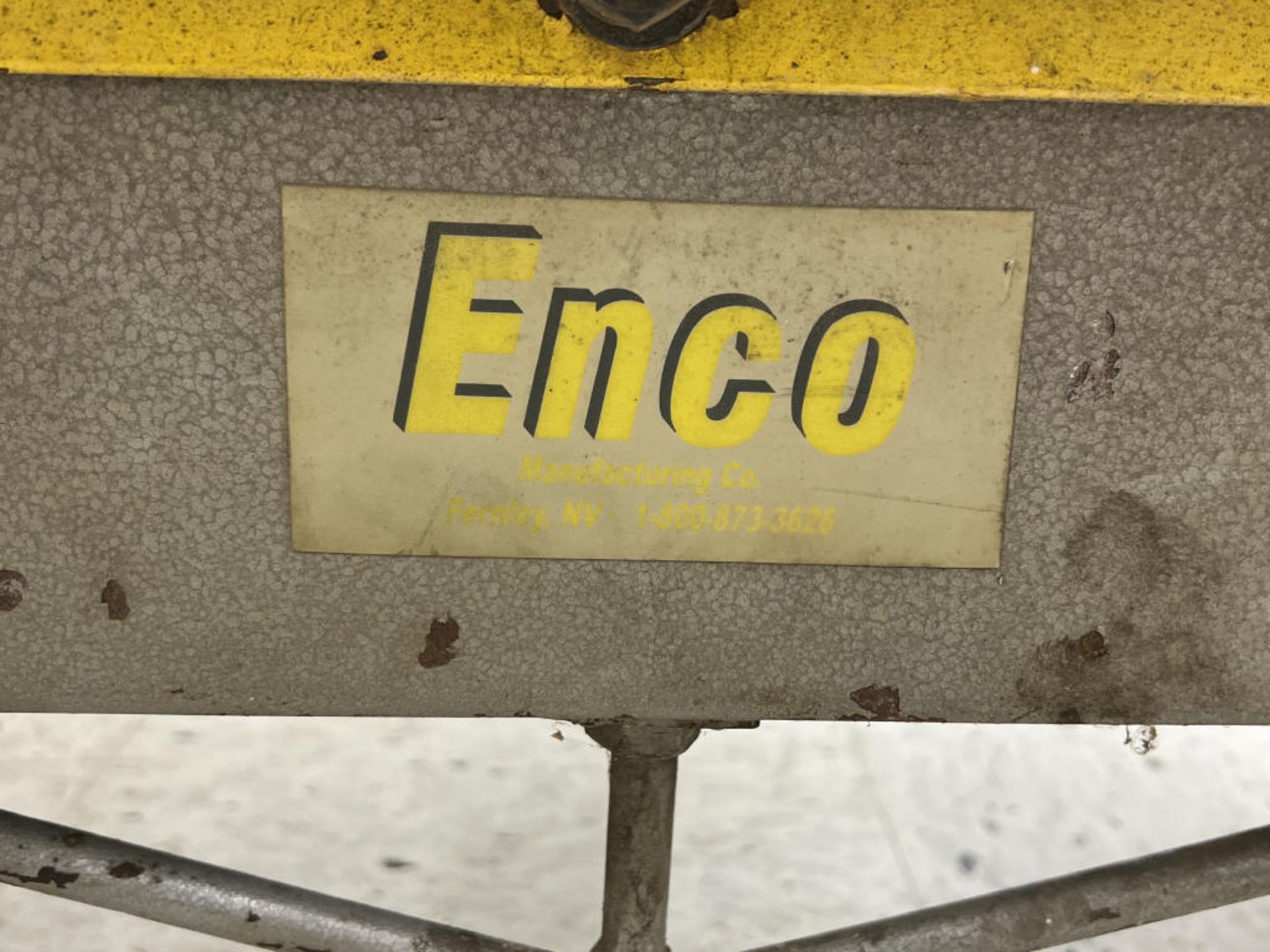 Enco 49" Metal Press Brake - Image 2 of 4