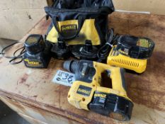 DeWalt 36" Corded Sawzall with (2) 12V batteries & charger