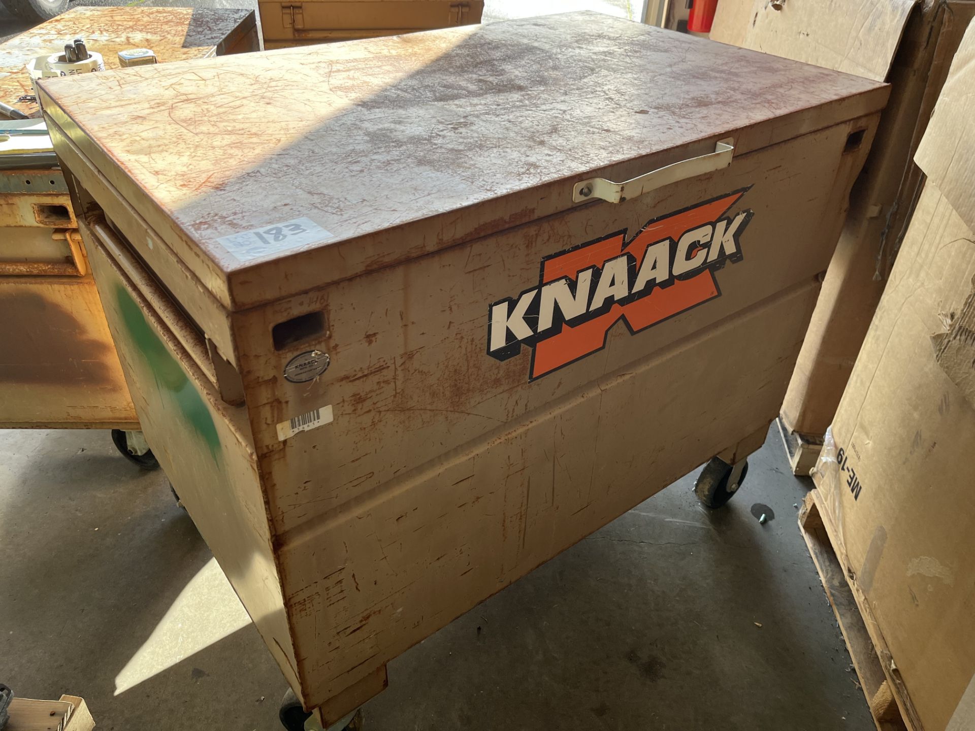 Knaack 30" X 48" X 30" Job Box on casters