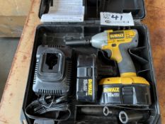 DeWalt 1/2" Cordless Impact Driver with (2) batteries and charger
