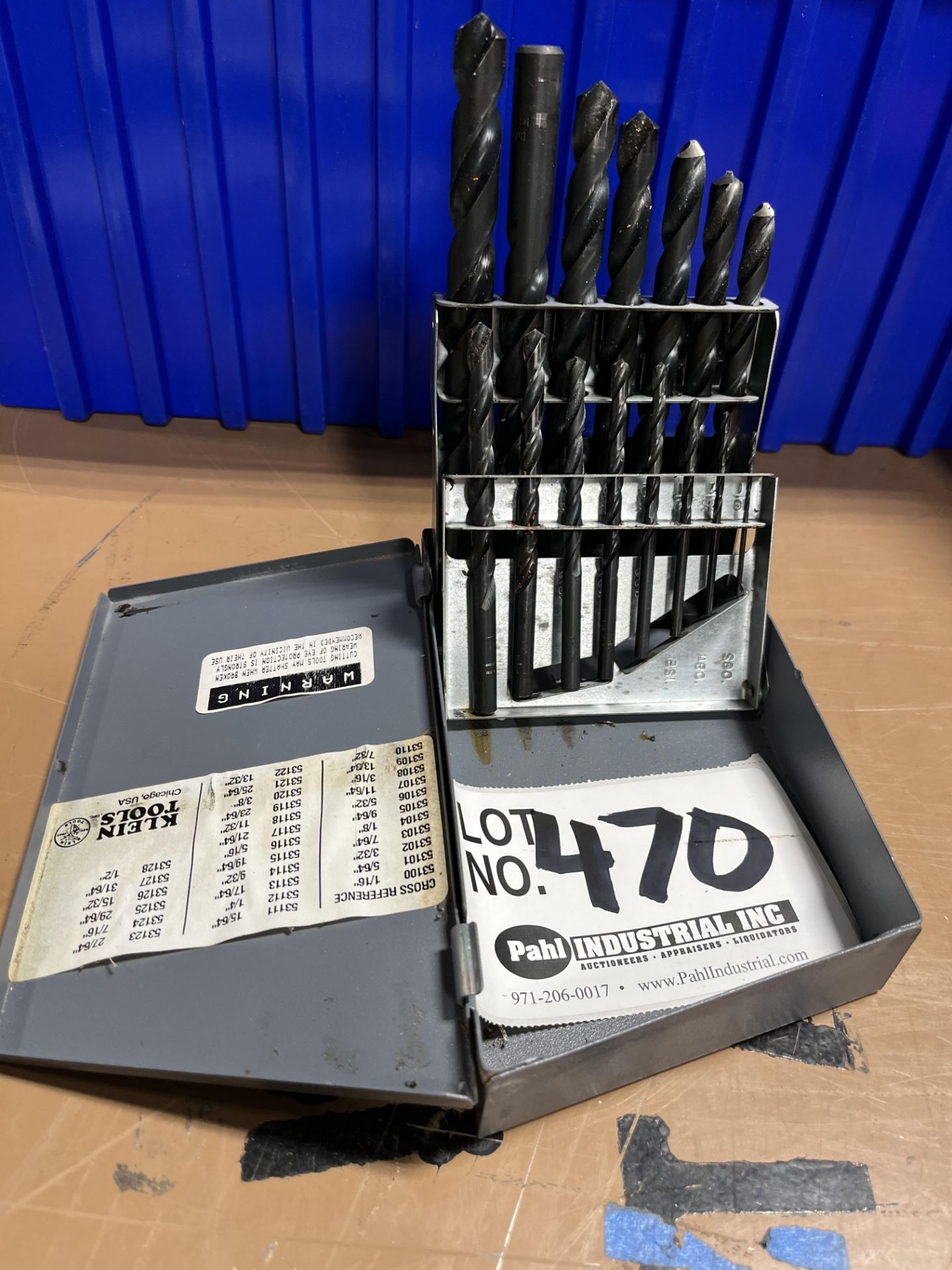 Klein 15 pc Drill Bit Index