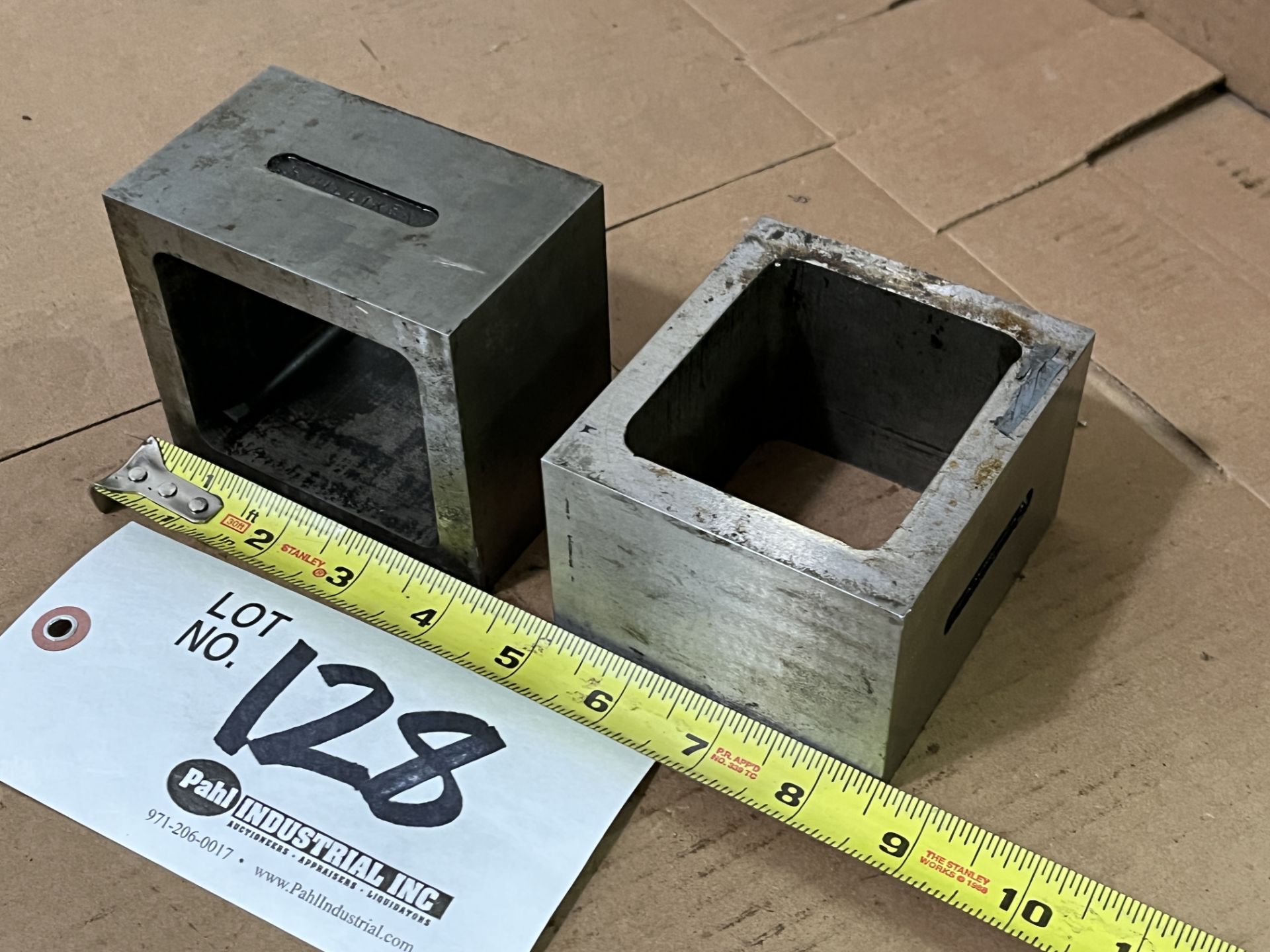 Set of R. Milliken 2.5" X 3.5" X 4" X 1/2" thick Precision Blocks - Image 4 of 4