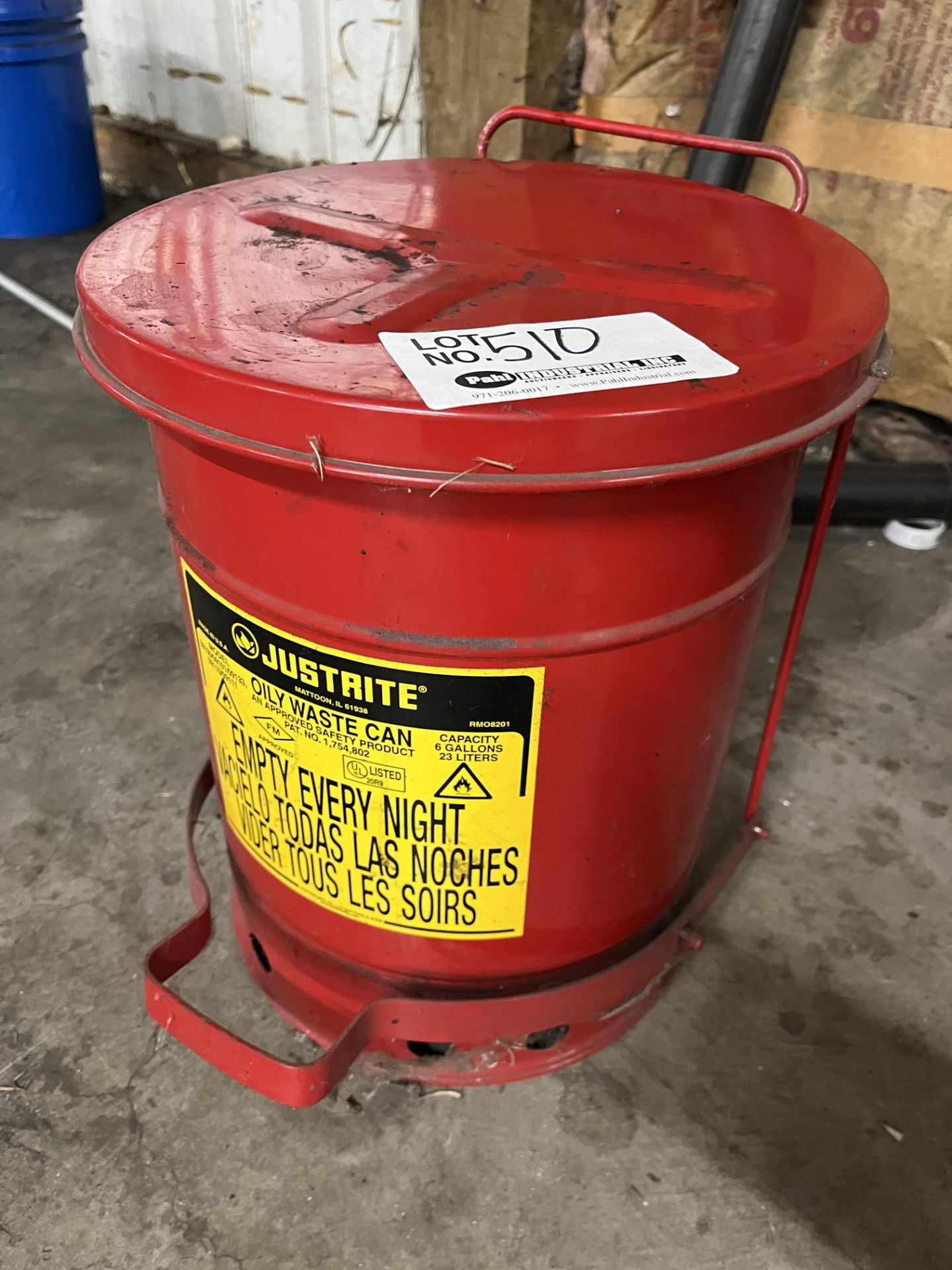 Just Rite 6-gallon Oily Waste Can