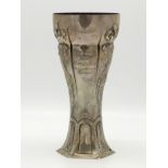 Jugendstil 800er Silber Pokal, datiert 1907