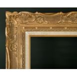 20th Century English School. A Gilt Composition Frame, with a fabric slip, rebate 22.75" x 17.25" (