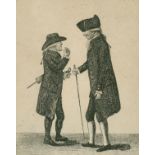 John Kay (1742-1826) British. "William Butter (Cabinet Maker) and Sir John Morrison (Excise Man)",