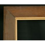 19th Century English School. A Wooden Frame, with a gilt slip, rebate 28" x 19.5" (71.1 x 49.5cm),