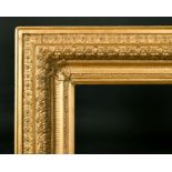 19th Century European School. A Gilt Composition Frame, rebate 35" x 20.5" (88.8 x 52cm)