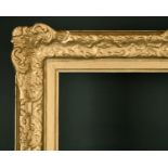 20th Century English School. A Painted Louis Style Composition Frame, with swept centres and