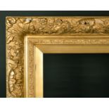 19th Century French School. A Gilt Composition Barbizon Frame, rebate 50" x 30" (127 x 76.2cm)