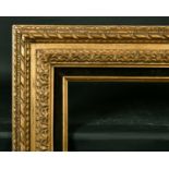 20th Century English School. A Gilt Composition Frame, with a fabric slip, rebate 30.5" x 21.5" (