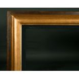 20th Century European School. A Gilt and Stripped Wood Frame, with a fabric slip, rebate 39.25" x