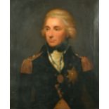 After Lemuel Francis Abbott (1760-1803) British. Portrait of Admiral Lord Nelson, Oil on Canvas,
